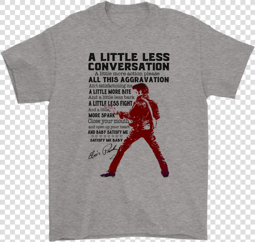 A Little Less Conversation A Little More Action Elvis   Cowboys Grinch T Shirt  HD Png DownloadTransparent PNG