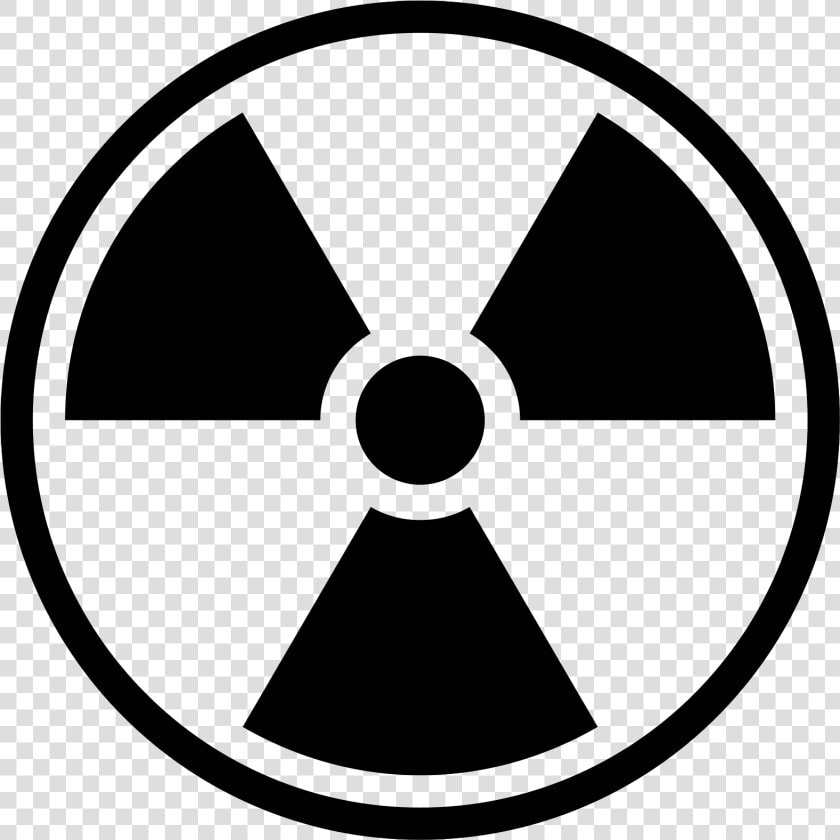 Toxic Symbol Png  biohazard Symbol Clipart Nuclear   Radiation Symbol Black And White  Transparent PngTransparent PNG