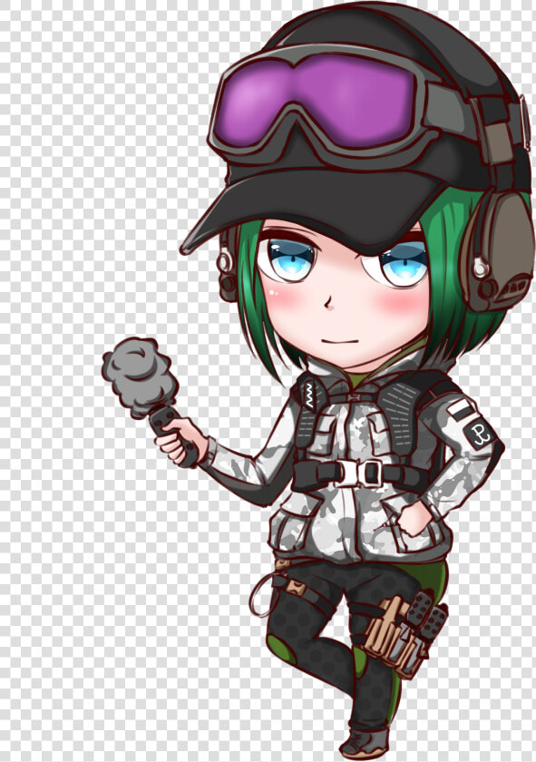 Ela By Jizi Art Drawings  Drawings  Art Illustrations   Rainbow Six Siege Ela Chibi  HD Png DownloadTransparent PNG