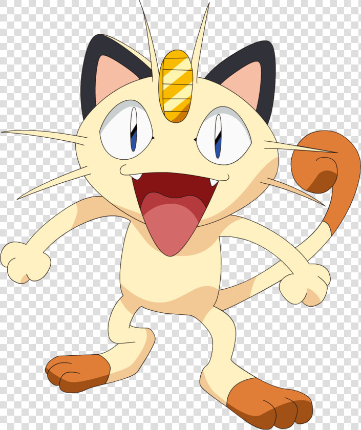 Pokemon Meowth Png   Meowth Transparent  Png DownloadTransparent PNG