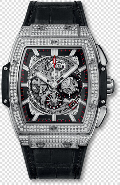 Spirit Of Big Bang Titanium Pavé   Hublot Spirit Of Big Bang  HD Png DownloadTransparent PNG