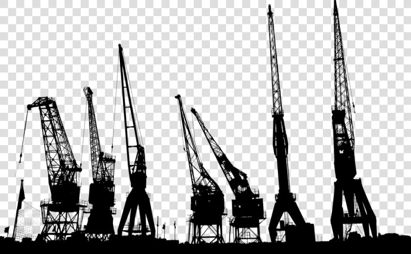 Cranes  Industrial  Construction  City  Cityscape  HD Png DownloadTransparent PNG