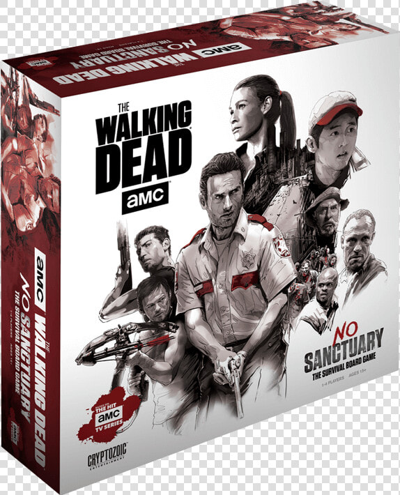 Walking Dead No Sanctuary Board Game  HD Png DownloadTransparent PNG