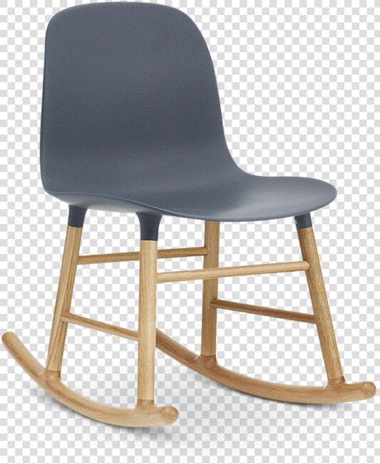 Form Rocking Chair  Blue 0   Form Rocking Chair Normann Copenhagen  HD Png DownloadTransparent PNG