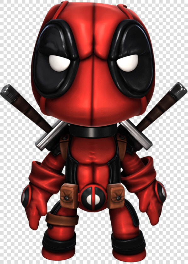 Little Big Planet Deadpool   Imagenes De Deadpool Robot  HD Png DownloadTransparent PNG