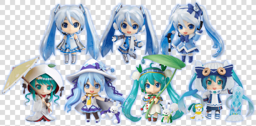 Snow Miku 2012 Original Costume Designed By Nanaka   Snow Miku All Years  HD Png DownloadTransparent PNG