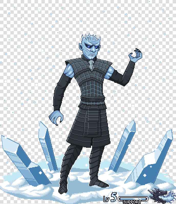 33 Night King From Game Of Thrones   Game Of Thrones Night King Cartoon  HD Png DownloadTransparent PNG