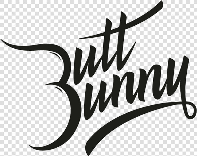 Our Very Own Designer Toy  Butt Bunny Is All Bodacious   Calligraphy  HD Png DownloadTransparent PNG