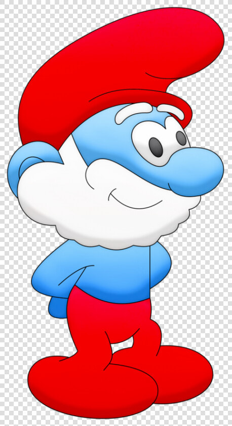 Transparent Papa Smurf Png  Png DownloadTransparent PNG