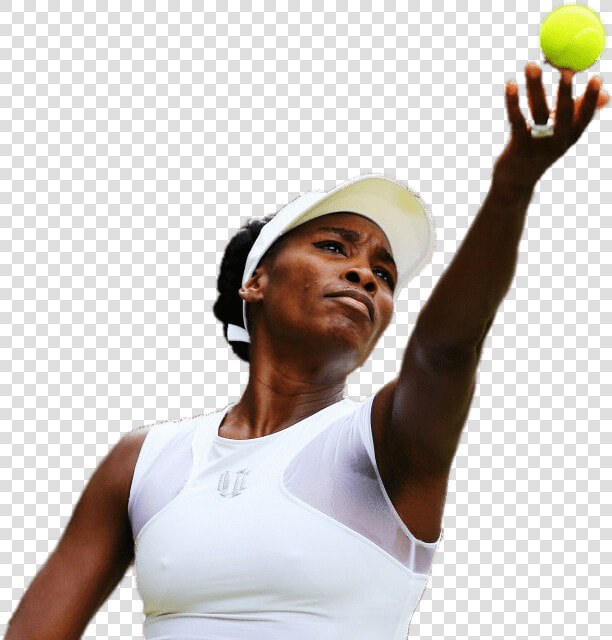 Venus Williams Throwing The Ball   Serena Williams Transparent Background  HD Png DownloadTransparent PNG