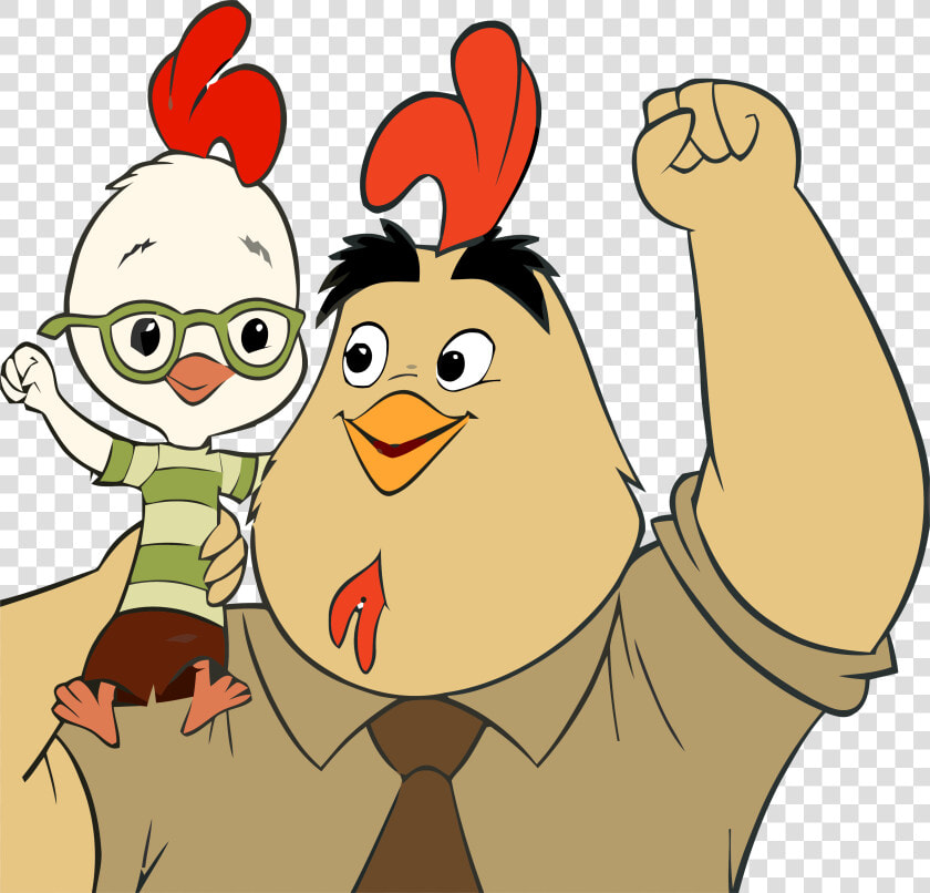 Chicken Little Buck Cluck Win Clipart Png   Happy Fathers Day Chicken  Transparent PngTransparent PNG