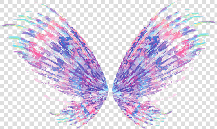  wings  fairy  fairywings  faerie  colorful  freetoedit   Sirenix Wings  HD Png DownloadTransparent PNG