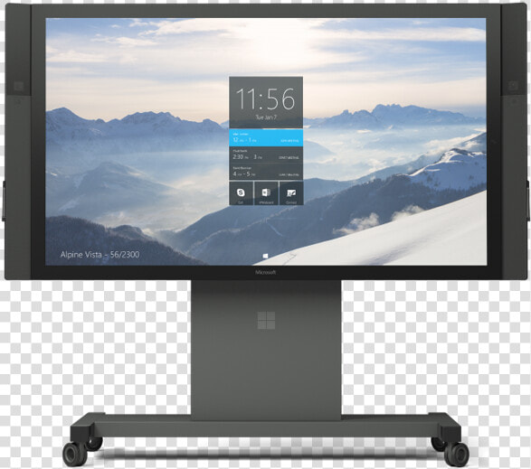 Microsoft Surface Hub 84 Stand   Microsoft Surface Hub 55  HD Png DownloadTransparent PNG