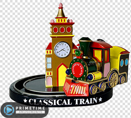 Classical Train Kiddie Ride By Barron Games International   Kiddie Ride Train  HD Png DownloadTransparent PNG