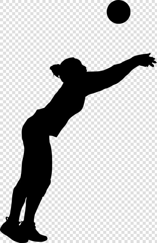 Portable Network Graphics Clip Art Silhouette File   Transparent Volleyball Player Silhouette  HD Png DownloadTransparent PNG