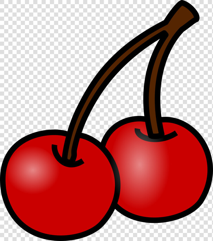 Chery Clip Art   Cartoon Cherry  HD Png DownloadTransparent PNG