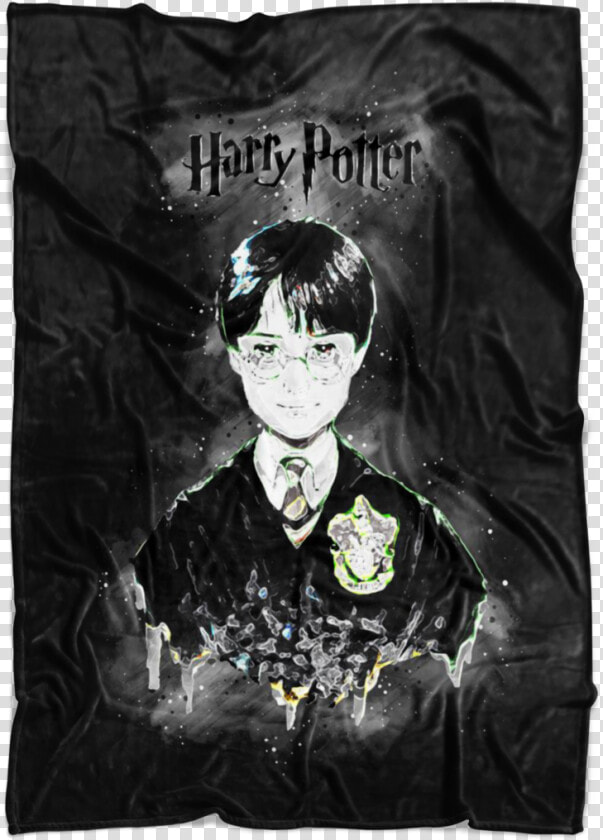 Harry Potter Fleece Blanket Abstract Black Blanket   Poster  HD Png DownloadTransparent PNG