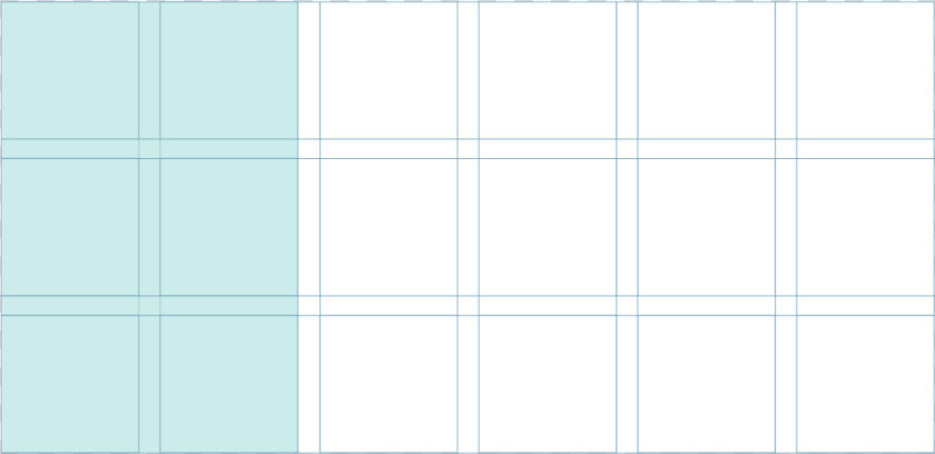 Spatial Zones Regions Layout Design Types Of Grids   Grid Regions Special Zones Graphic Design  HD Png DownloadTransparent PNG