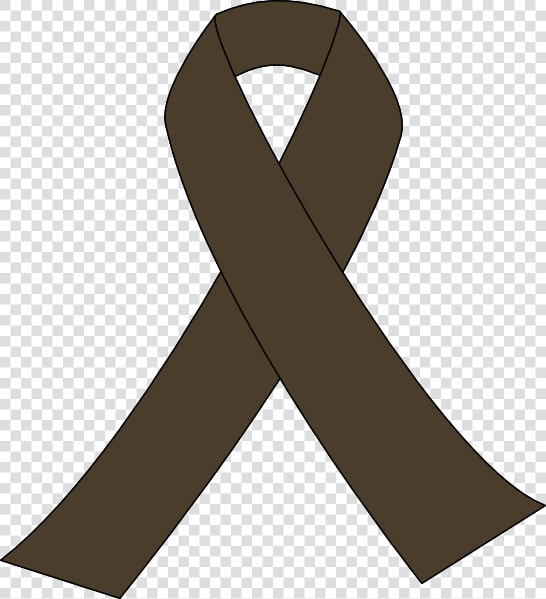 Brown Awareness Ribbon Svg Clip Arts   Red Ribbon For Aids  HD Png DownloadTransparent PNG