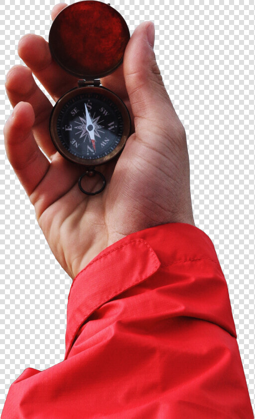 Person Holding Compass   Thoughts On Adventure  HD Png DownloadTransparent PNG