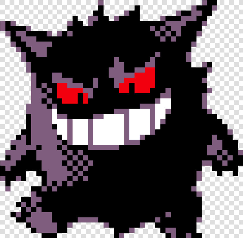 Gengar Pokemon Gold Sprite   Png Download   Pokemon 8 Bit Gif  Transparent PngTransparent PNG