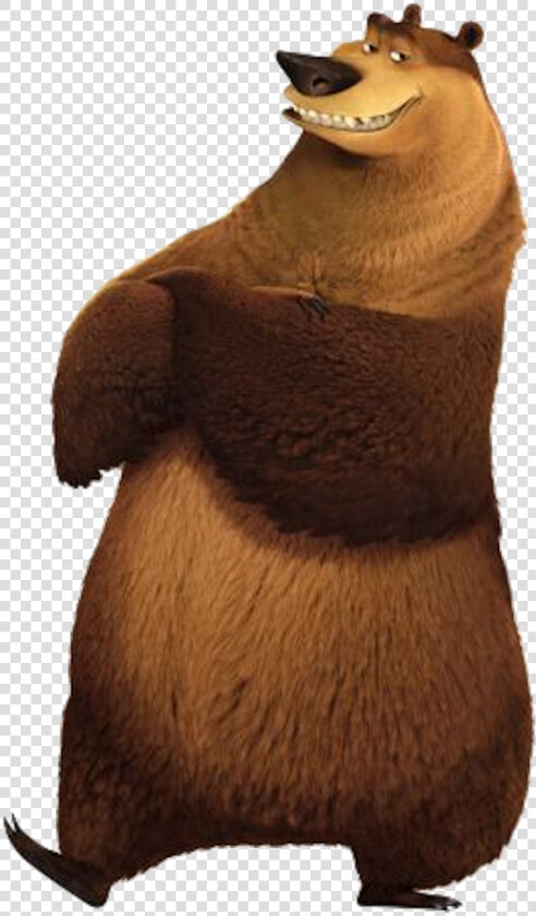 Boog Open Season Martin Lawrence   Png Download   Bear Open Season Movie  Transparent PngTransparent PNG