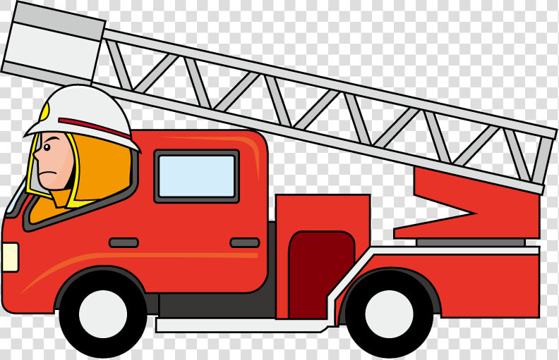 Cargo Truck Clipart Transparent   Transparent Background Fire Truck Clipart  HD Png DownloadTransparent PNG