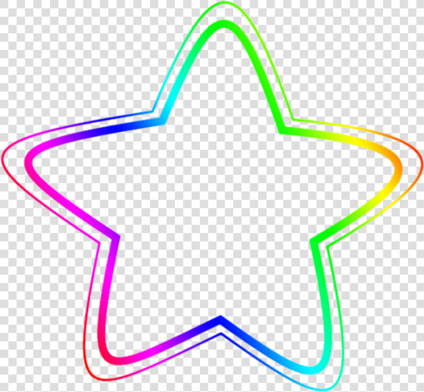  stars  star  rainbows  rainbow   Line Art  HD Png DownloadTransparent PNG