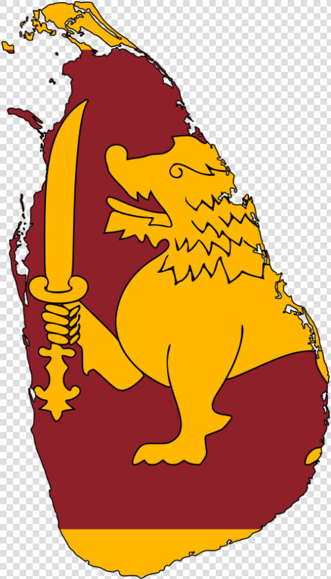 640px Flag Map Of Sri Lanka   Sri Lanka Flag And Country  HD Png DownloadTransparent PNG