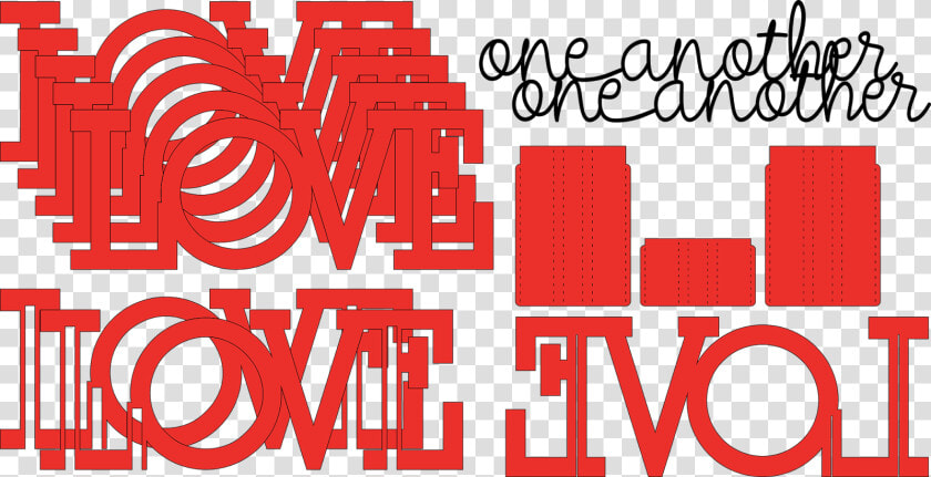 Layer The 5 Main Love Shapes  One By One  On Top Of   Graphic Design  HD Png DownloadTransparent PNG