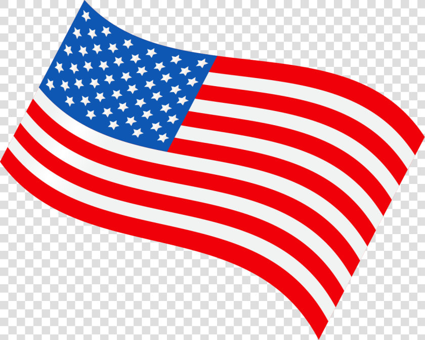 Of The United   United States Flag Cartoon  HD Png DownloadTransparent PNG