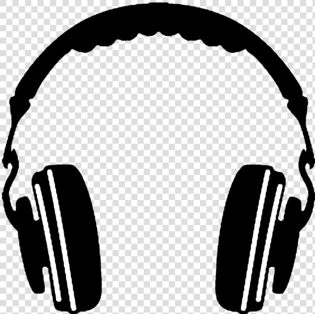 Headphones Png Png Download Headphone Silhouette   Transparent Background Headphone Clipart  Png DownloadTransparent PNG