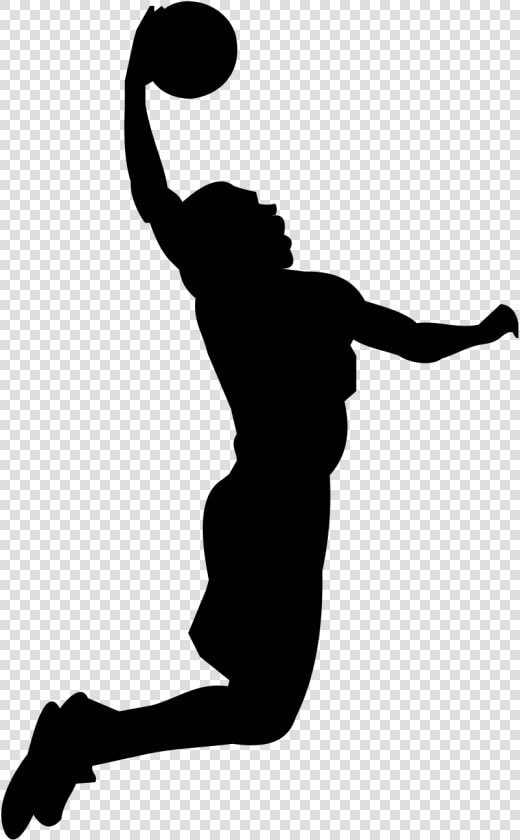 Basketball Player Silhouette Dunking Png   Png Download   Dunking Basketball Player Silhouette  Transparent PngTransparent PNG