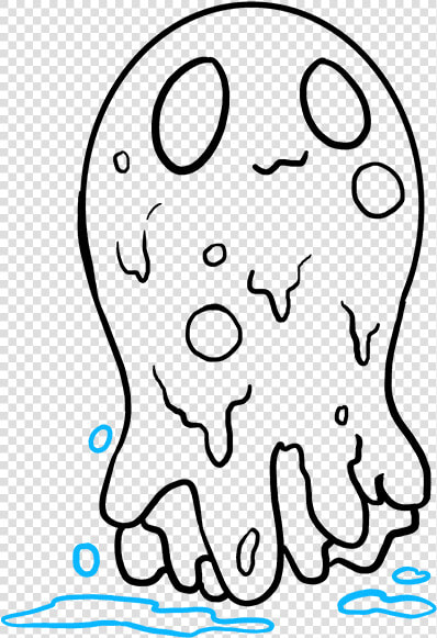 How To Draw Slime   Slime Drawing  HD Png DownloadTransparent PNG