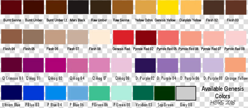 Genesis © Individual Petite 43 Colors To Choose From   Colorfulness  HD Png DownloadTransparent PNG