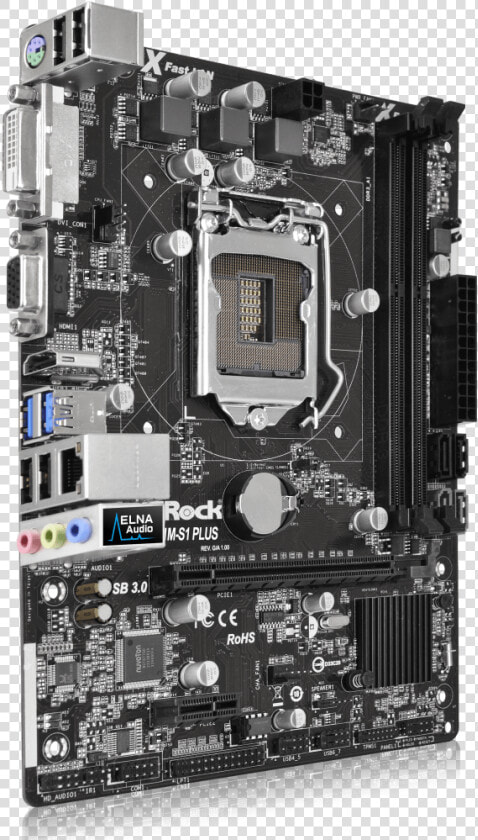 Motherboard Socket Am4 Intel Computer Cases  amp  Housings   Asrock H81m Hg4 Motherboard  HD Png DownloadTransparent PNG