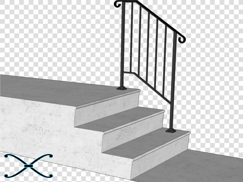 Outdoor Handrail For Steps  HD Png DownloadTransparent PNG