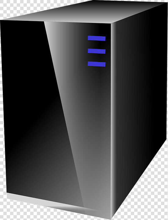 Server Computer Case Computer Pc Network Cube Flat   Computer Case  HD Png DownloadTransparent PNG