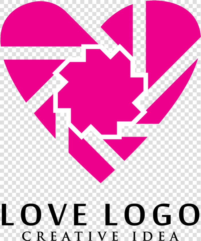 Abstract Vector Symbol Of Love Example Image   Heart  HD Png DownloadTransparent PNG