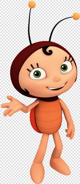 Lara The Lady Bug   Maya The Bee 2 Characters  HD Png DownloadTransparent PNG