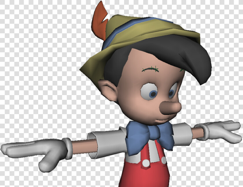 Disney Pinocchio 3d Model  HD Png DownloadTransparent PNG