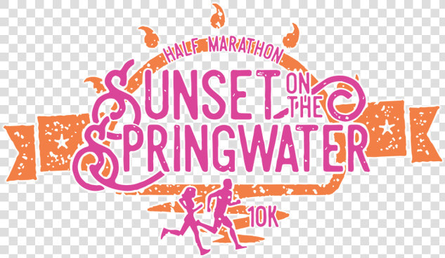 Sunset On The Springwater Half Marathon  10k   Calligraphy  HD Png DownloadTransparent PNG