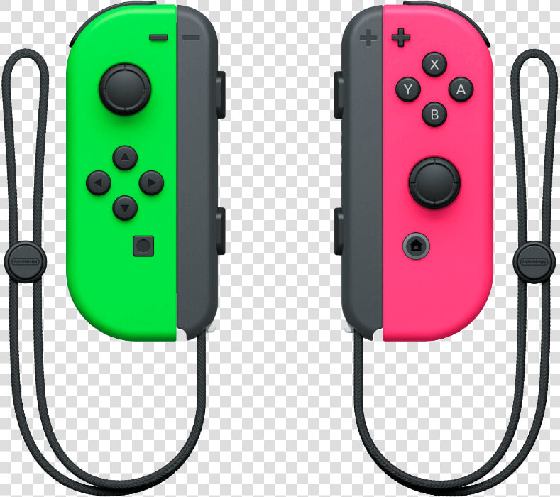 Nintendo Switch Joy Con   Png Download   Joy Con Green Pink  Transparent PngTransparent PNG