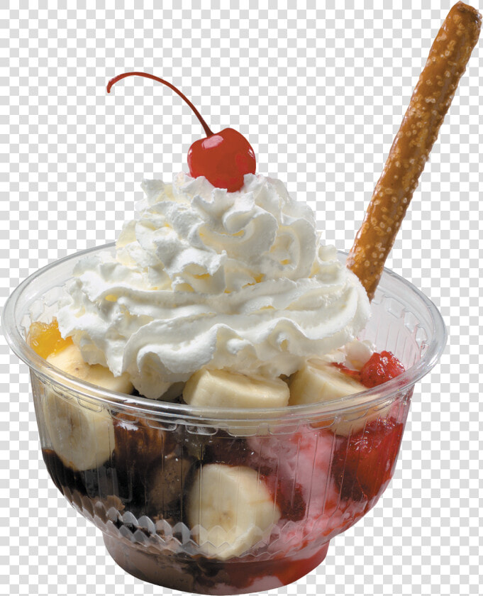 Go Bananas For Our Delicious Banana Splits Half Price   Brusters Ice Cream Banana Split  HD Png DownloadTransparent PNG