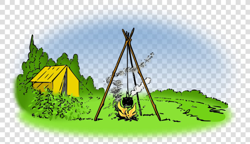 Grass tree camping   Camping Drawing Png  Transparent PngTransparent PNG