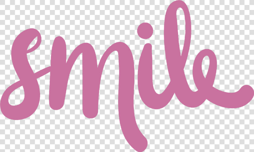  smile  words  quotes  sayings  pink   Smile Word Transparent Background  HD Png DownloadTransparent PNG