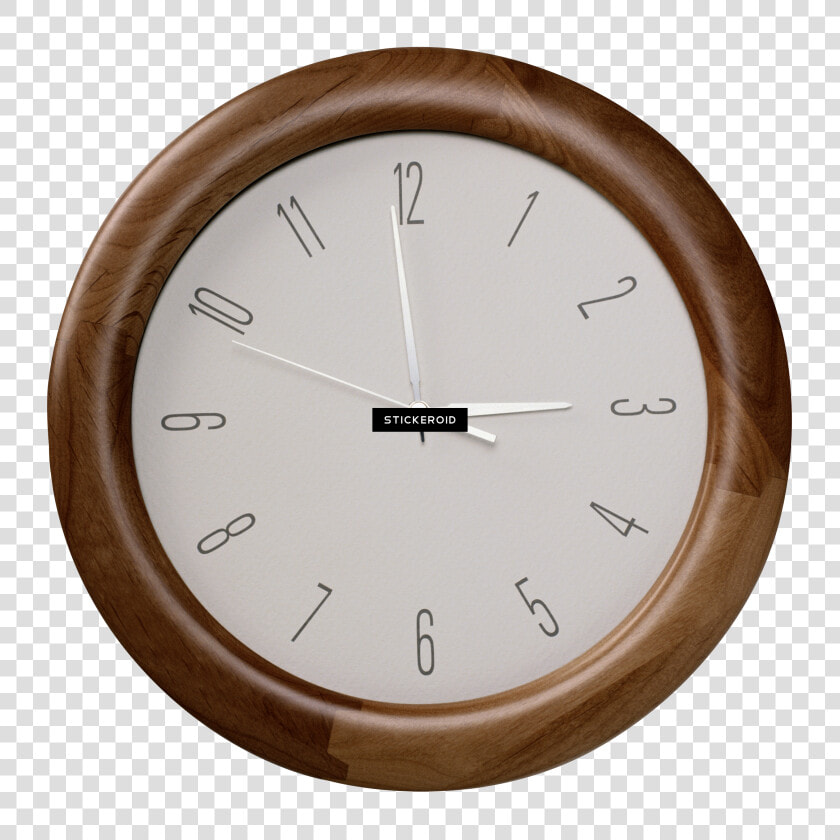 Stopwatch In Hand Clock   Wall Clock  HD Png DownloadTransparent PNG