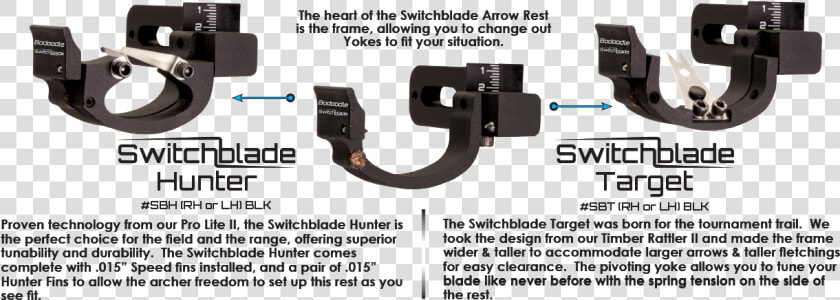 Switchblade System   Bodoodle Switchblade Hunter Arrow Rest  HD Png DownloadTransparent PNG