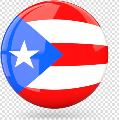 Glossy Round Icon   Puerto Rico Flag Icon  HD Png DownloadTransparent PNG