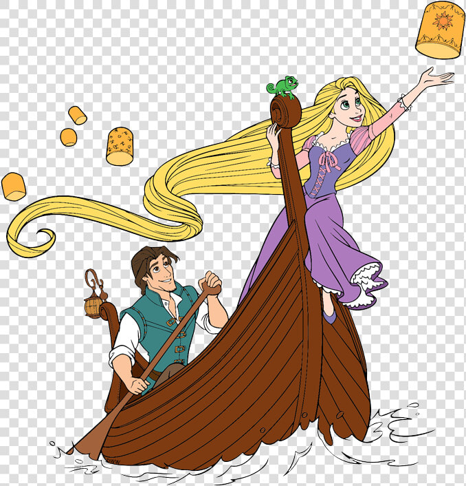 Tangled Clip Art Disney   Rapunzel And Flynn Clipart  HD Png DownloadTransparent PNG